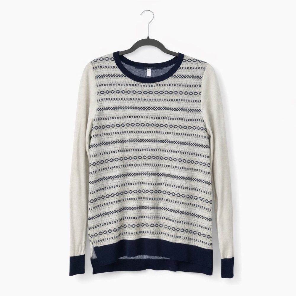 ✨Kensie ‘Fair Isle’ Cotton Blend Sweater – Size Medium
